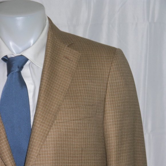 Ermenegildo Zegna 100% Cashmere Two Button Blazer